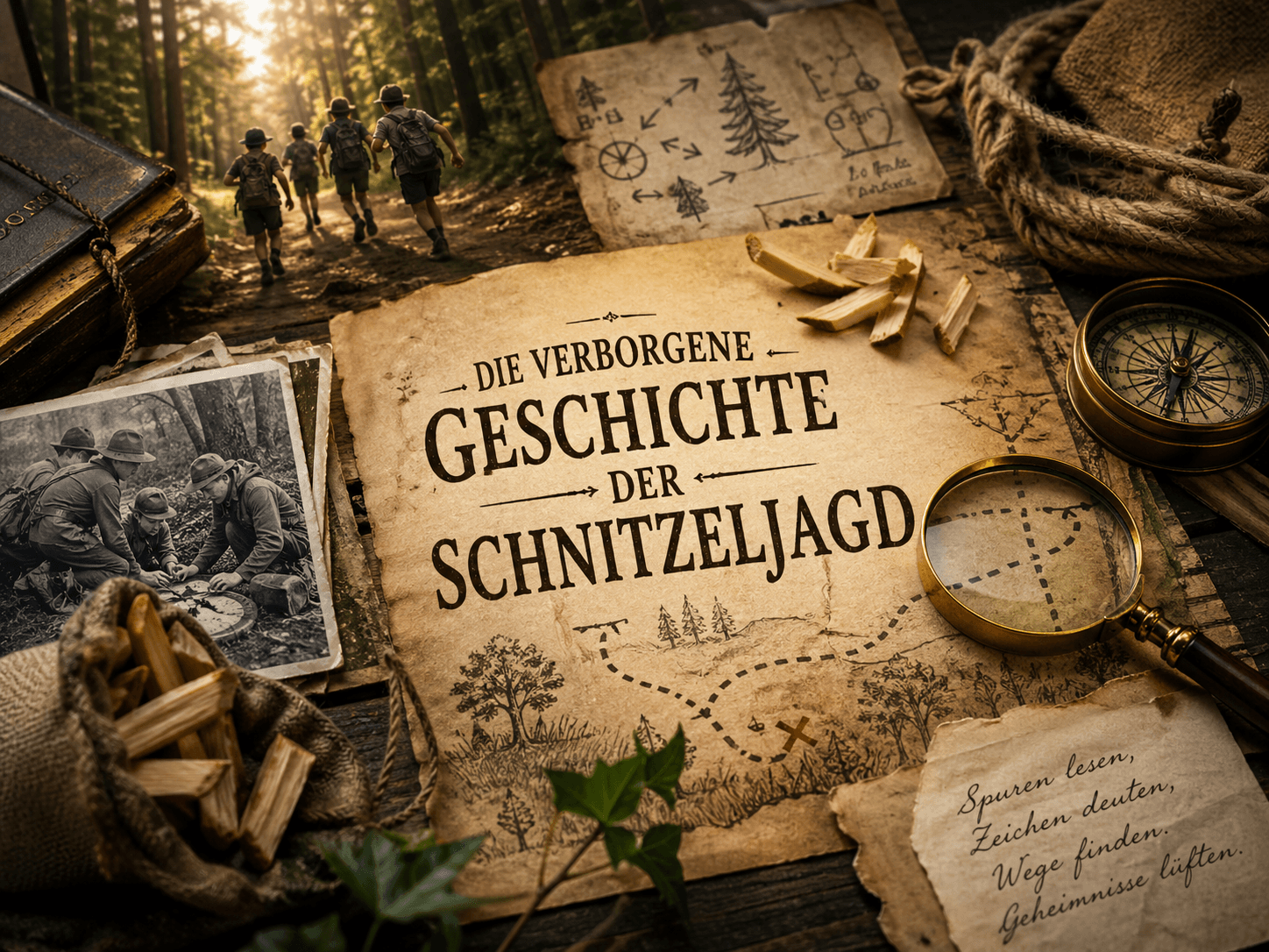Die verborgene Geschichte der Schnitzeljagd