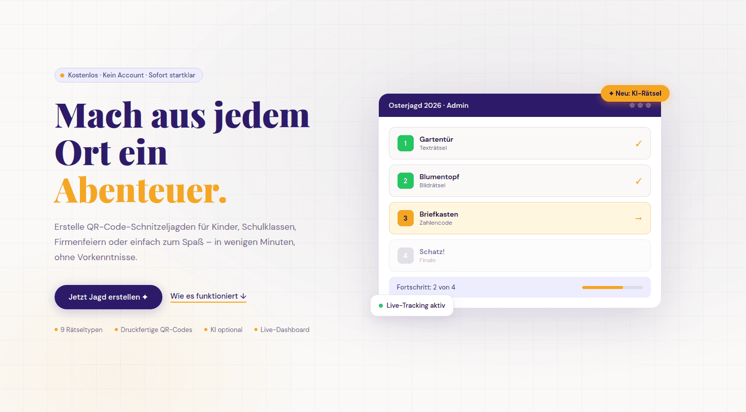 Warum SchnitzelHunter für deine Schnitzeljagd?