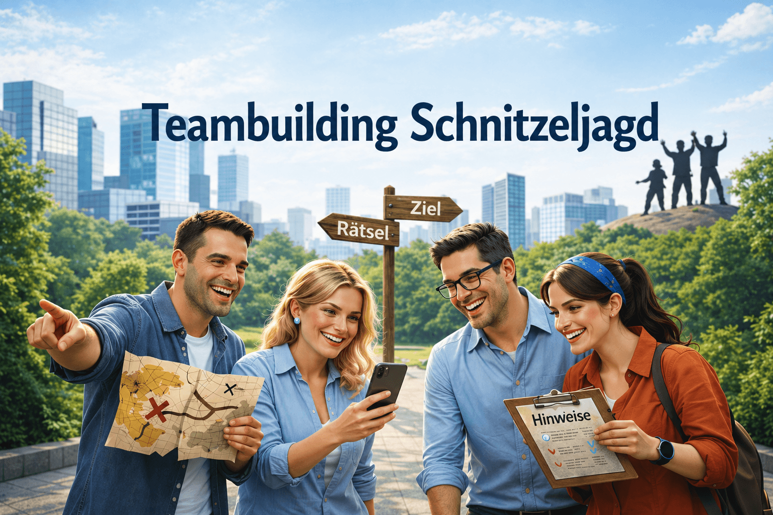 Teambuilding Schnitzeljagd: Die komplette Anleitung für unvergessliche Firmenevents